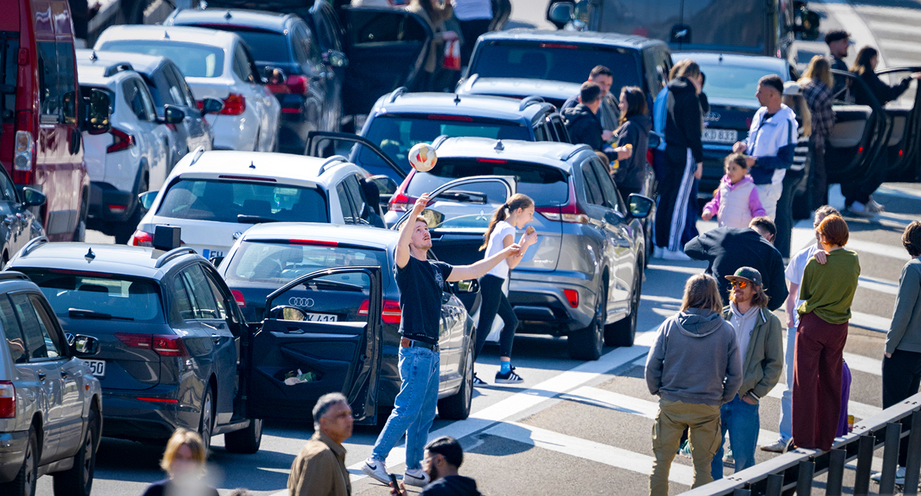 Gothard: le train progresse, mais les bouchons persistent