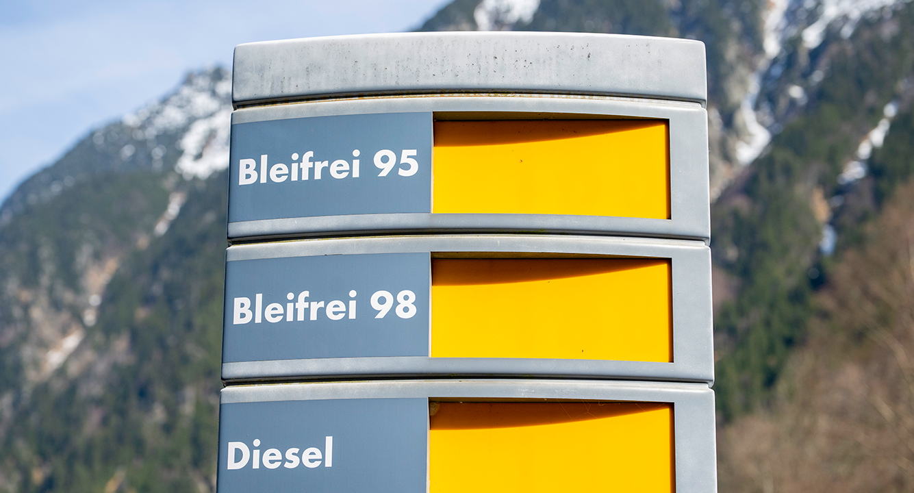 Falls Diesel knapp wird